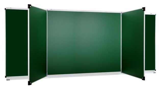 Tableau formant triptyques -Vert