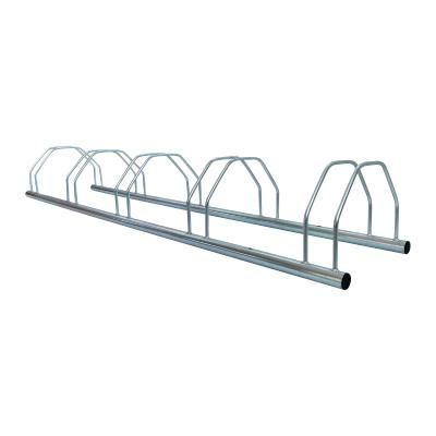 Rack à vélo 5 places acier zingué - Longueur : 1400 mm