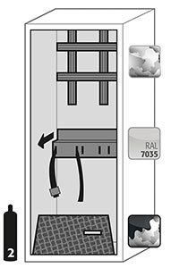 Armoire de sécurité 90 min pour petites bouteilles de gaz - 8465041-421618312.jpg