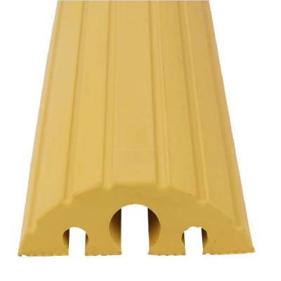 Gaine de protection de tuyau et câble - Jaune