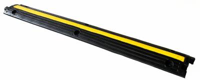 Passe-câble 1 canal (Noir/Jaune)