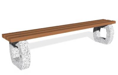 ES: Assise en bois épicéa, agrégat en relief