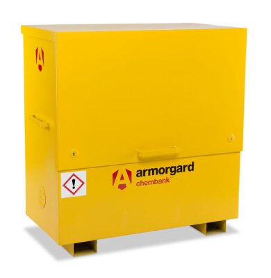 Coffre avec étagère