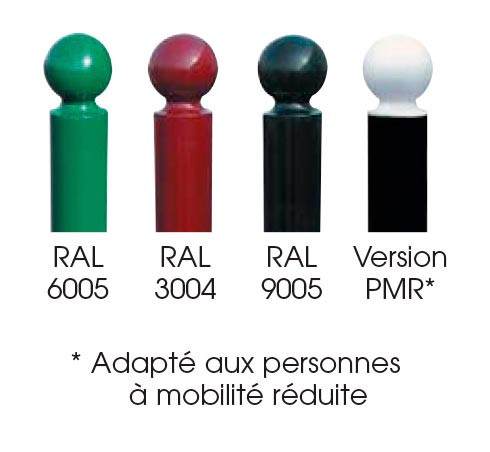 Couleurs disponibles