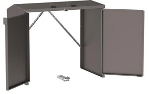 sans tôle de fond <br> Trappes monochromes