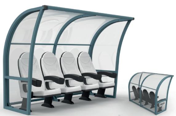 Assise standard avec coque plastique