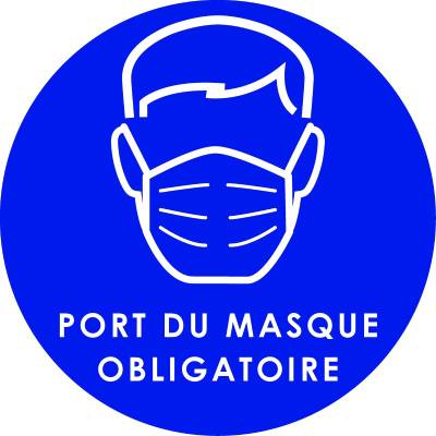  Port du masque obligatoire
