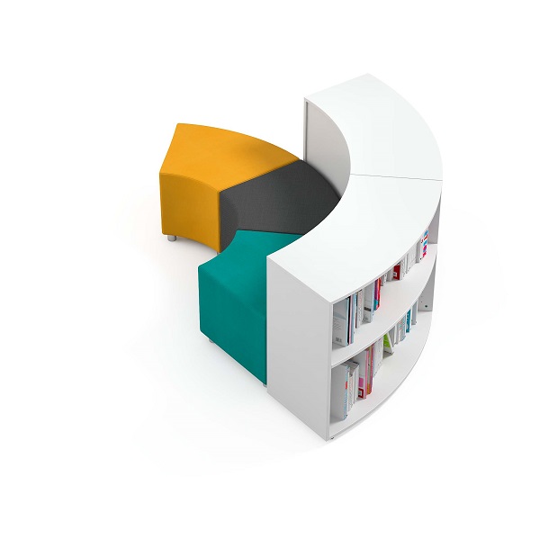 Meuble combiné avec le canapé angle