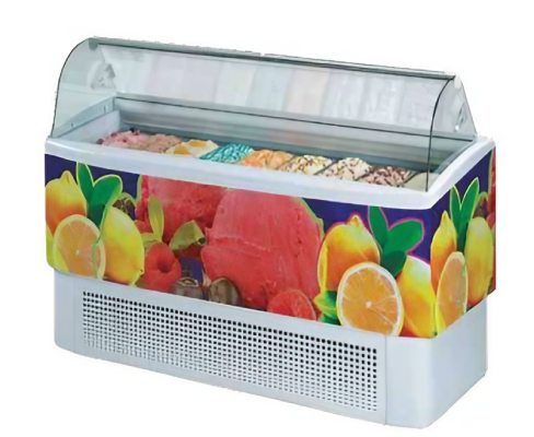 Vitrine avec option DÉCOR « ICE CREAM»