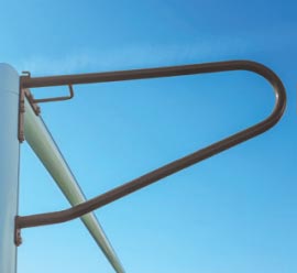 Oreilles de soutien du filet