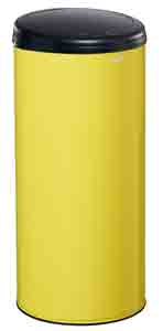 Poubelle acier à ouverture par pression 45L  - 91333191-444334192.jpg