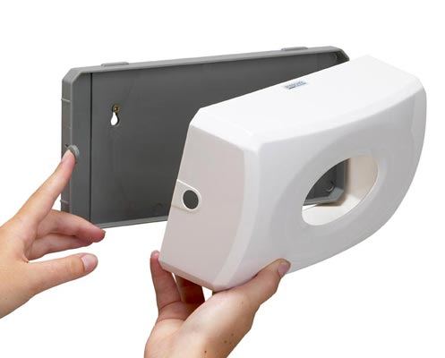 Ouverture latérale avec clip