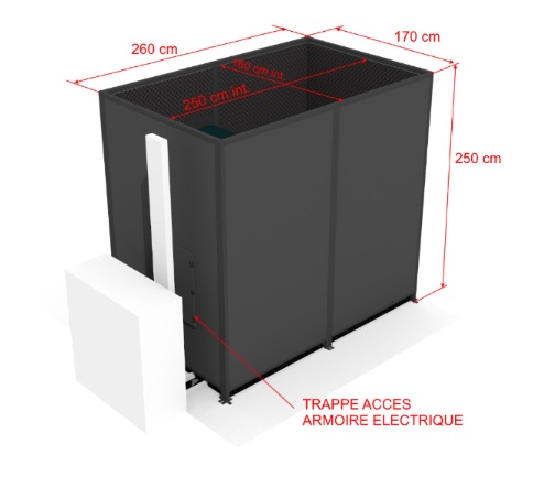 Caisson acoustique pour machines industrielles - Réduction -15 Db - 91489733-387197429.jpg