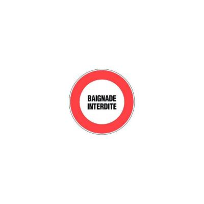 Baignage interdite