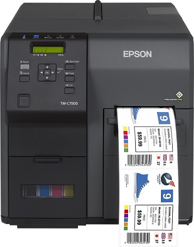 Imprimante d'étiquettes couleur EPSON 1200 dpi - 4 pouces - Écran LCD - PrecisionCore  - 93441853-125589952.jpg
