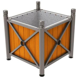 Intérieur tôle galva