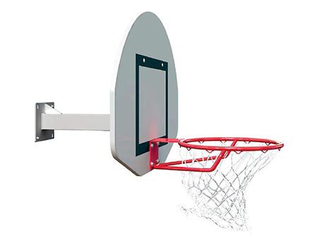 But de basket mural monotube Hauteur fixe