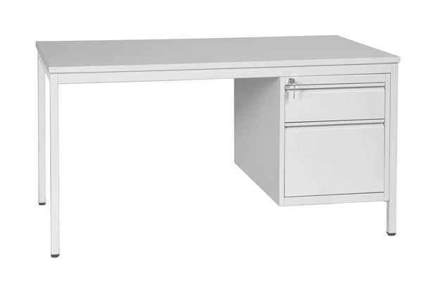 Table de bureau et caisson avec tiroirs  - 94543624-535388293.jpg