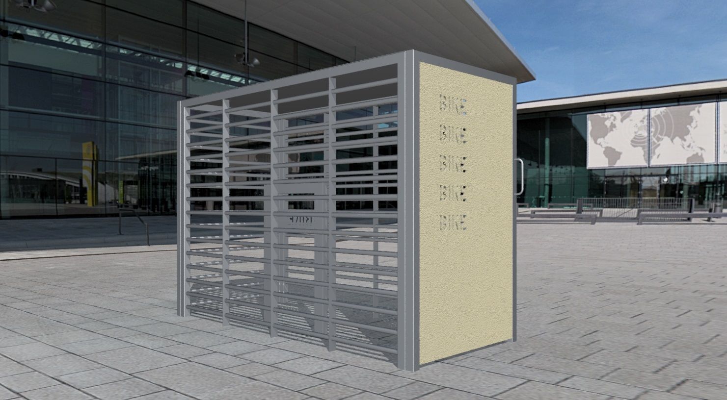 Abri vélos sécurisé en acier inoxydable - 94642784-371175499.jpg