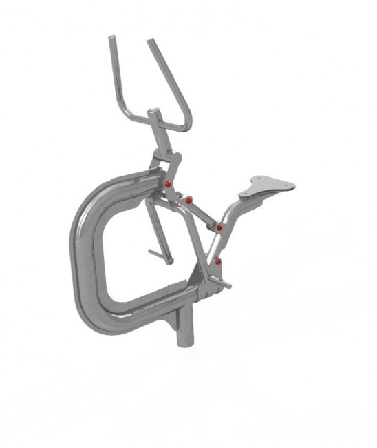 Appareil extérieur de musculation cavalier en acier inoxydable - 94747128-352964553.jpg