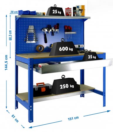 Kit d'établi pour garage 600 kg - 96154173-327272999.jpg