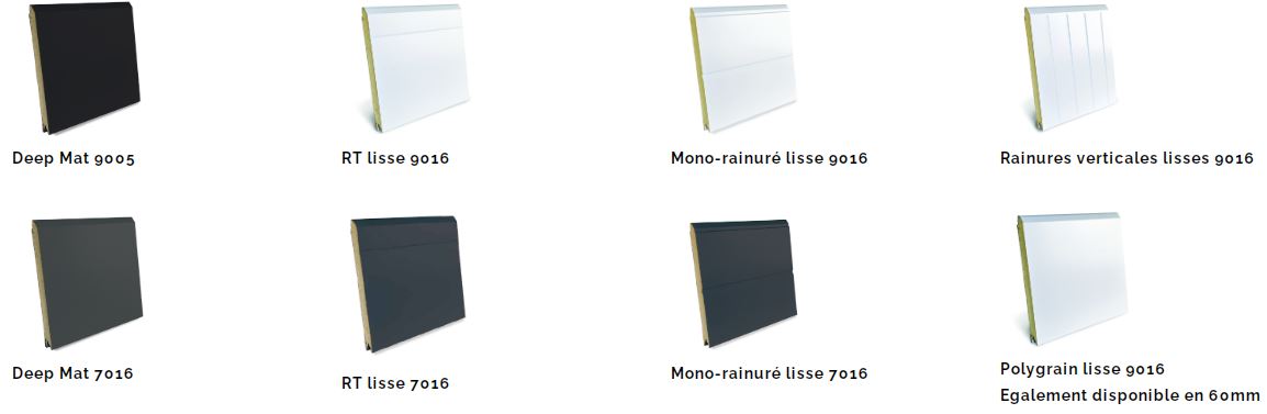 Porte de garage sectionnelle - Refoulement plafond - Manuelle ou électrique  - 96475989-181848192.JPG