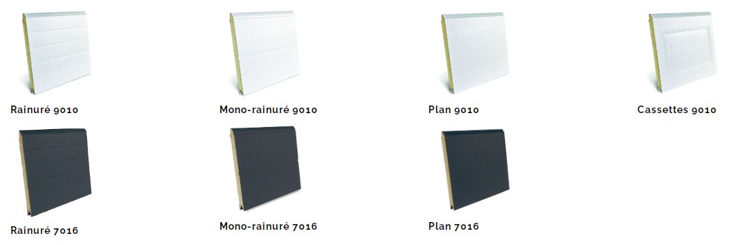 Porte de garage sectionnelle - Refoulement plafond - Manuelle ou électrique  - 96475989-862281897.JPG