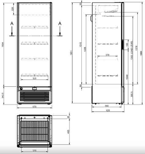 Vitrine réfrigérée pour boisson 410 L - 97715123-352212522.jpg