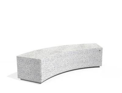 Agrégat assise polie - agrégat exposé sur côtés