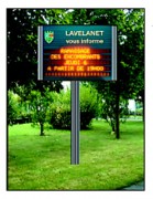 Panneaux à messages lumineux