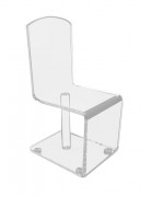 Chaise en plexi