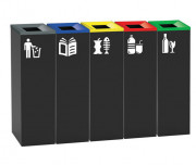 Poubelle tri sélectif intérieure