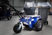 Tracteur pousseur électrique 3000 kg - Autonomie 25 km - Vitesse 4,5 km/h