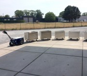 Tracteur conteneur poubelle électrique - Capacité 5000 kg