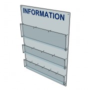 Présentoir pour brochures