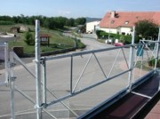 Garde corps échafaudage