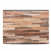 Abat-jour à effet bois