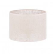 Abat-jour rond en jute naturel