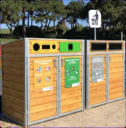 Abri bac à ordures standard