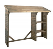 Abri bois de chauffage
