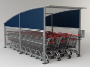 Abri caddie multiples usages