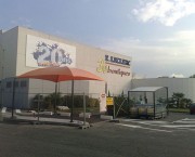 Abri caddie supermarché modulable sur 4 poteaux - Dim. L5.5 x l5 x H2 m à L8 x l8 x H2 m