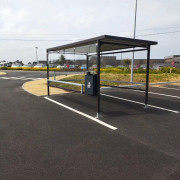 Abri chariot miga m60/m100 acier et m90 bois