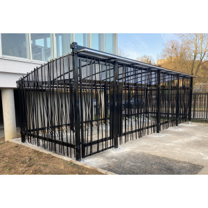 Abri cycles sécurisé