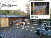 Abri d’hivernage chevaux