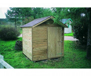 Abri de jardin en bois 2 x 2 m
