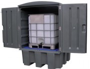 Abri de stockage de cubitainer