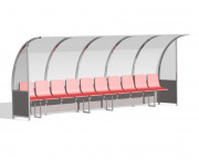 Abri de touche haute résistance