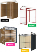 Abri fumeurs \&quot;modulo\&quot;