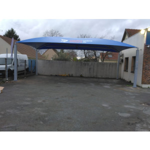 Abri voiture toile tendue